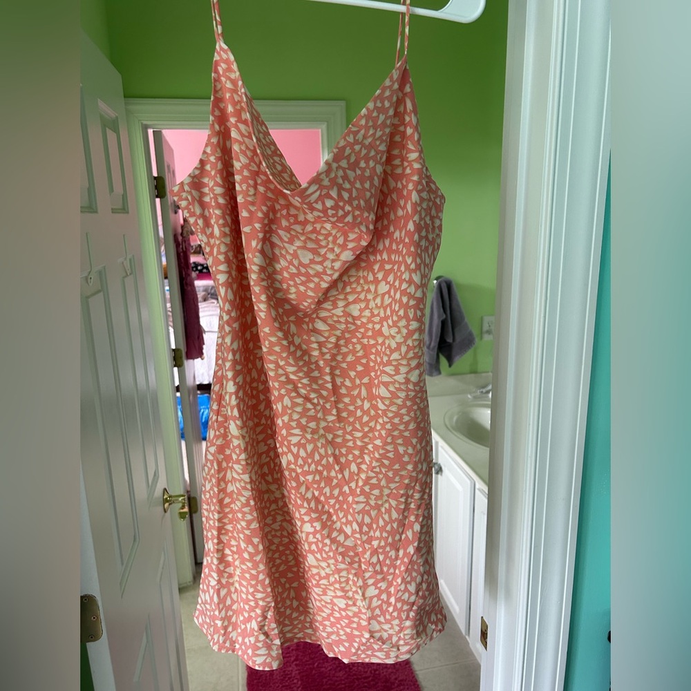 Abbeline heart mini dress